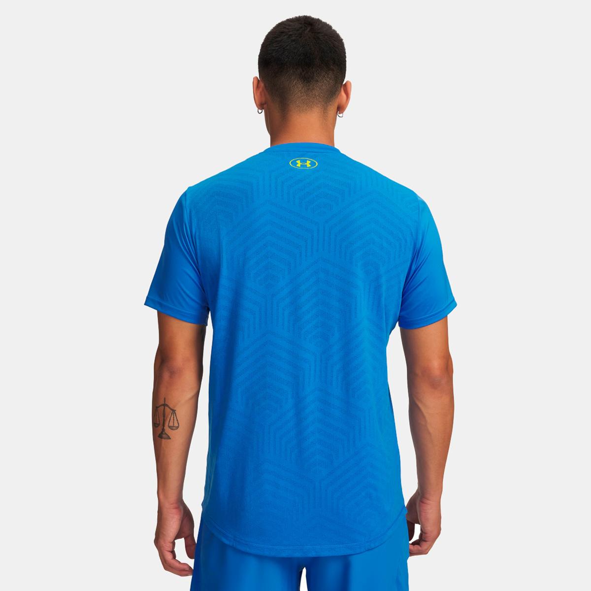 T-shirt de Homem M Challenger Pro SS Azul-2