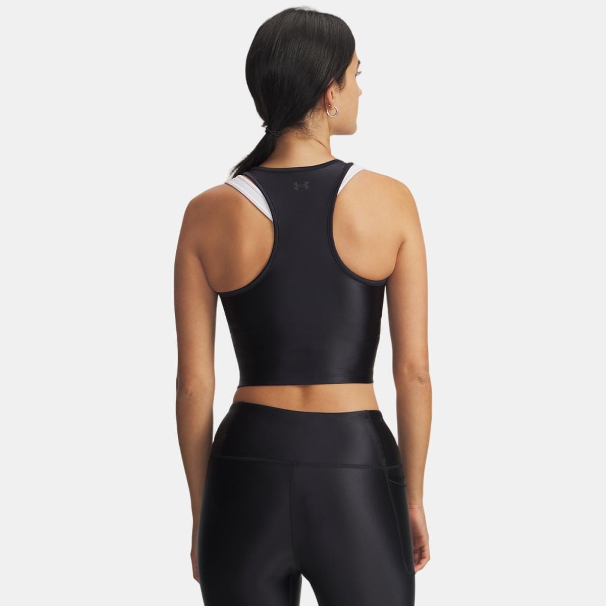 T-shirt de Mulher Motion Shine Tank Preto-2
