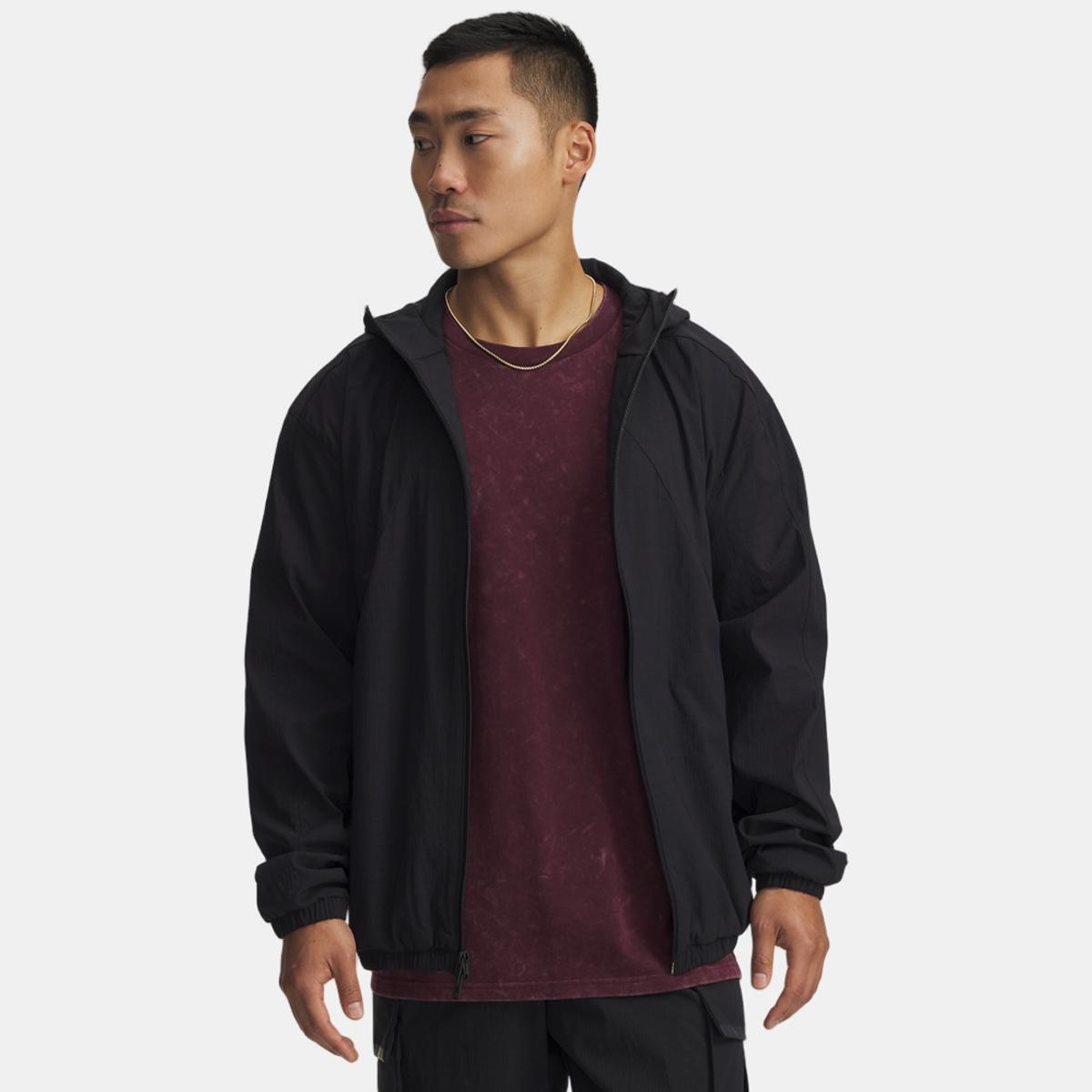 Imagen 0 de Chaqueta de hombre Unstoppable Txt Woven Jkt Under Armour Negro