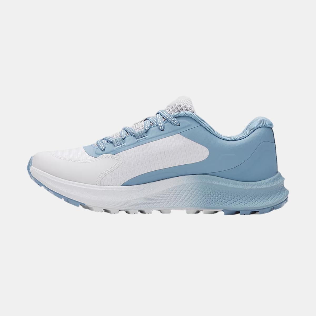 Sapatilhas de Running de Mulher UA W Charged Bandit TR 3 Cinzento-claro-4
