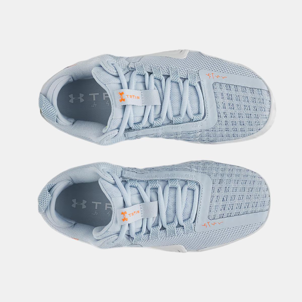 Sapatilhas de Fitness de Mulher UA W TriBase Reign 6 Azul-claro-3