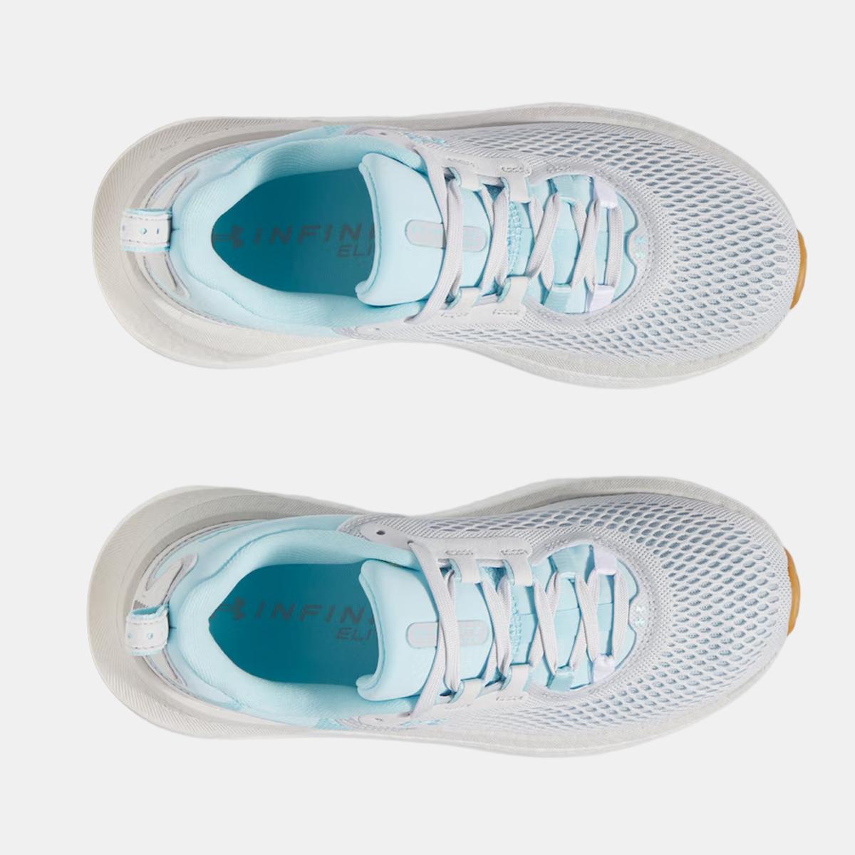 Sapatilhas de Running de Mulher UA W Infinite Elite 2 Cinzento-3