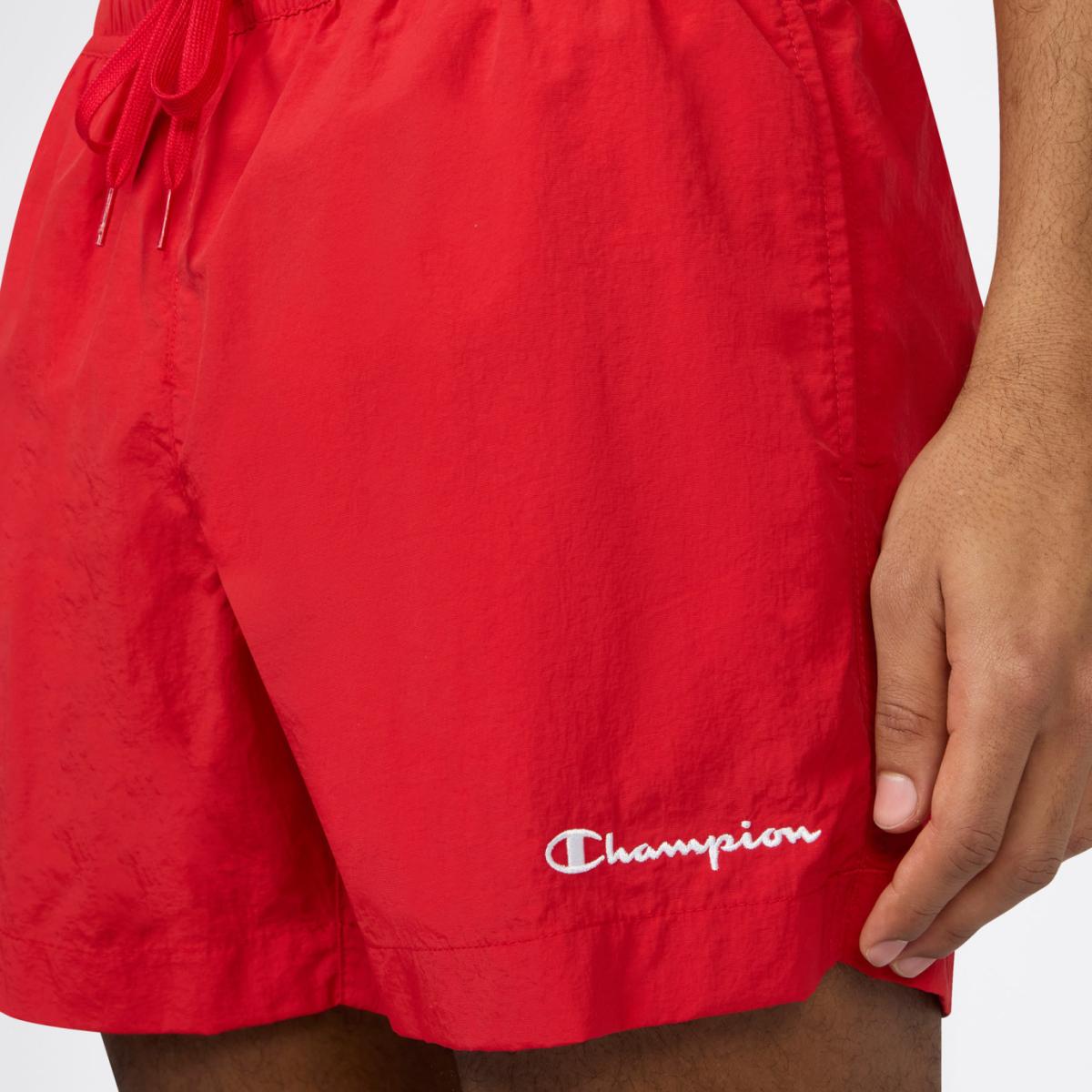 Calções de Banho de Homem Beachshort Vermelho-3
