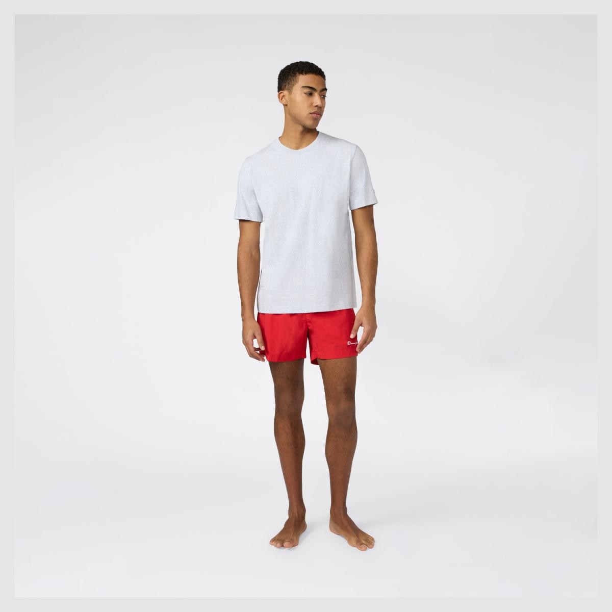 Calções de Banho de Homem Beachshort Vermelho-4