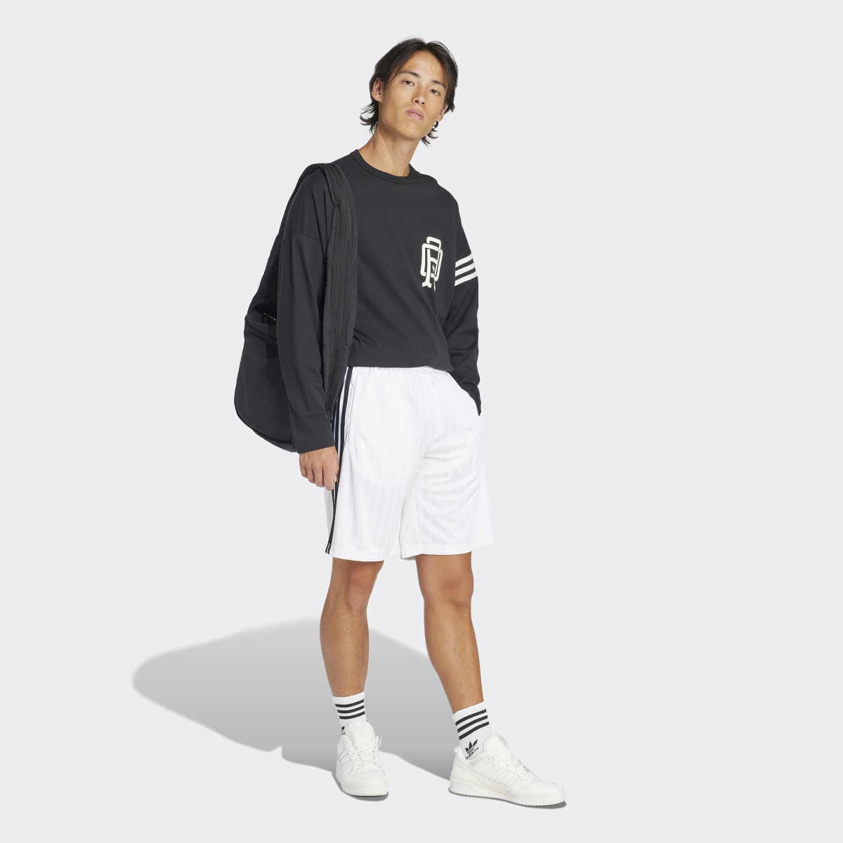 Calções de Homem Adicolor Branco-5