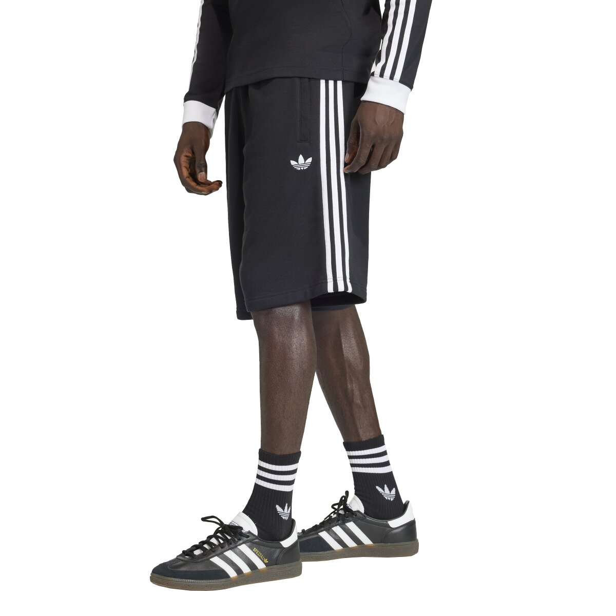 Calções de Homem Adicolor Originals Preto-1