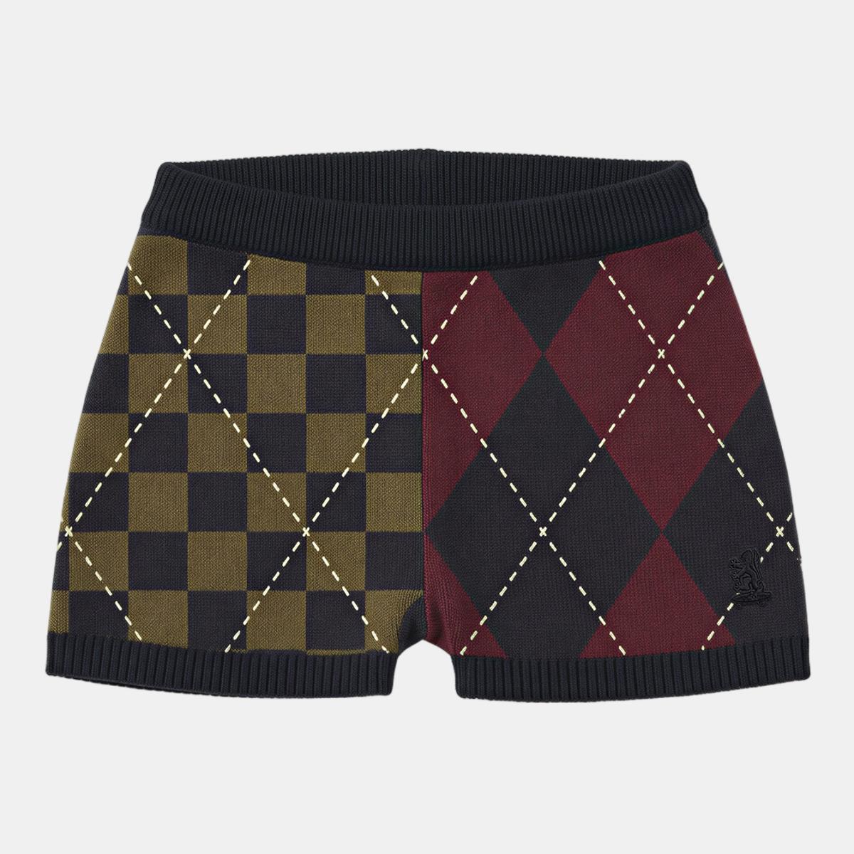 Imagem 0 de Calções Casual de Mulher Pringle Womens Knit Short Navy/Mashmallow