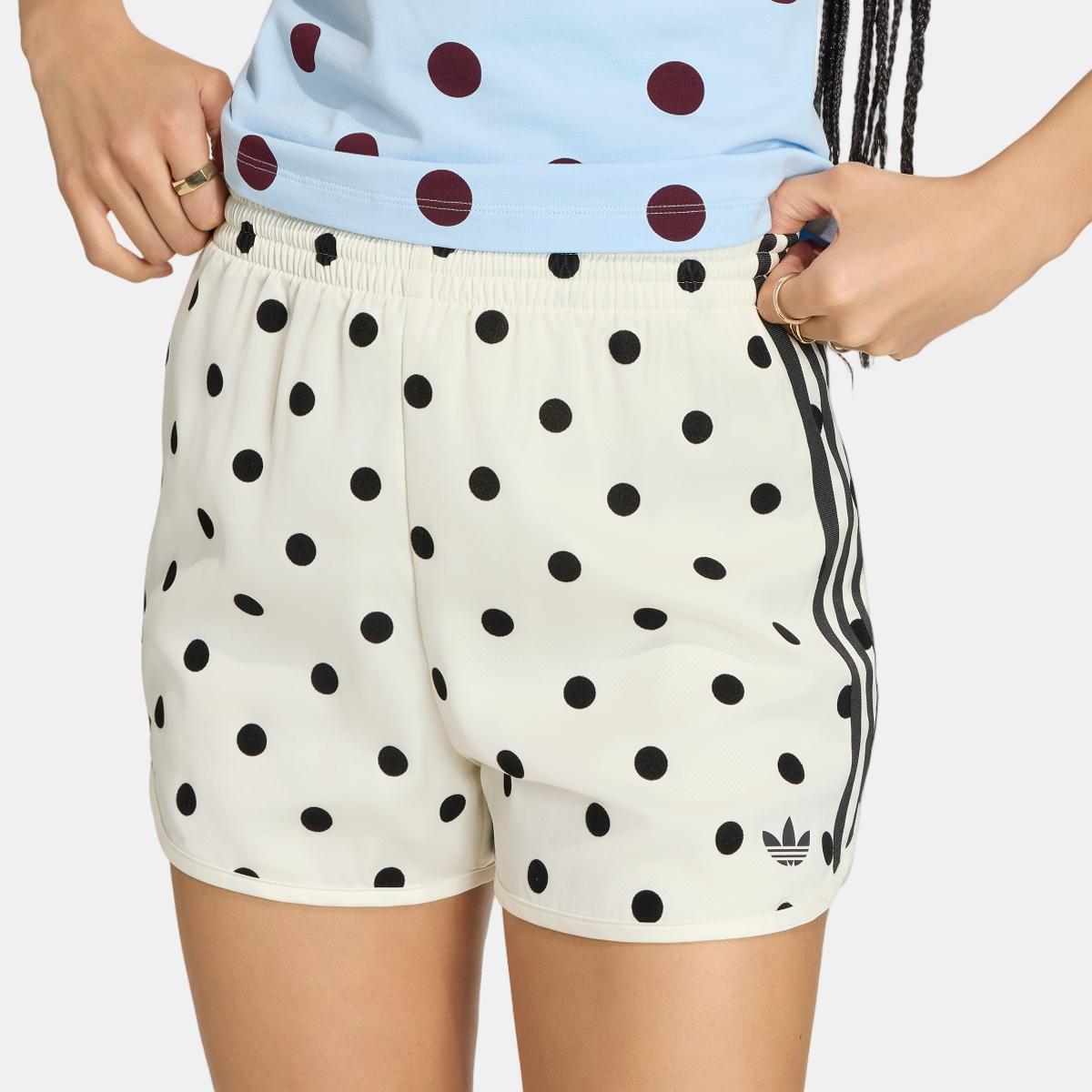 Calções de Mulher Polka Dots Originals Branco-3