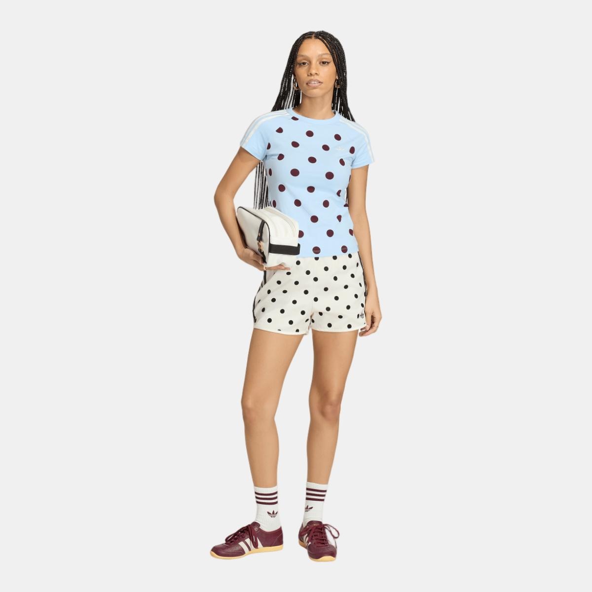 Calções de Mulher Polka Dots Originals Branco-5