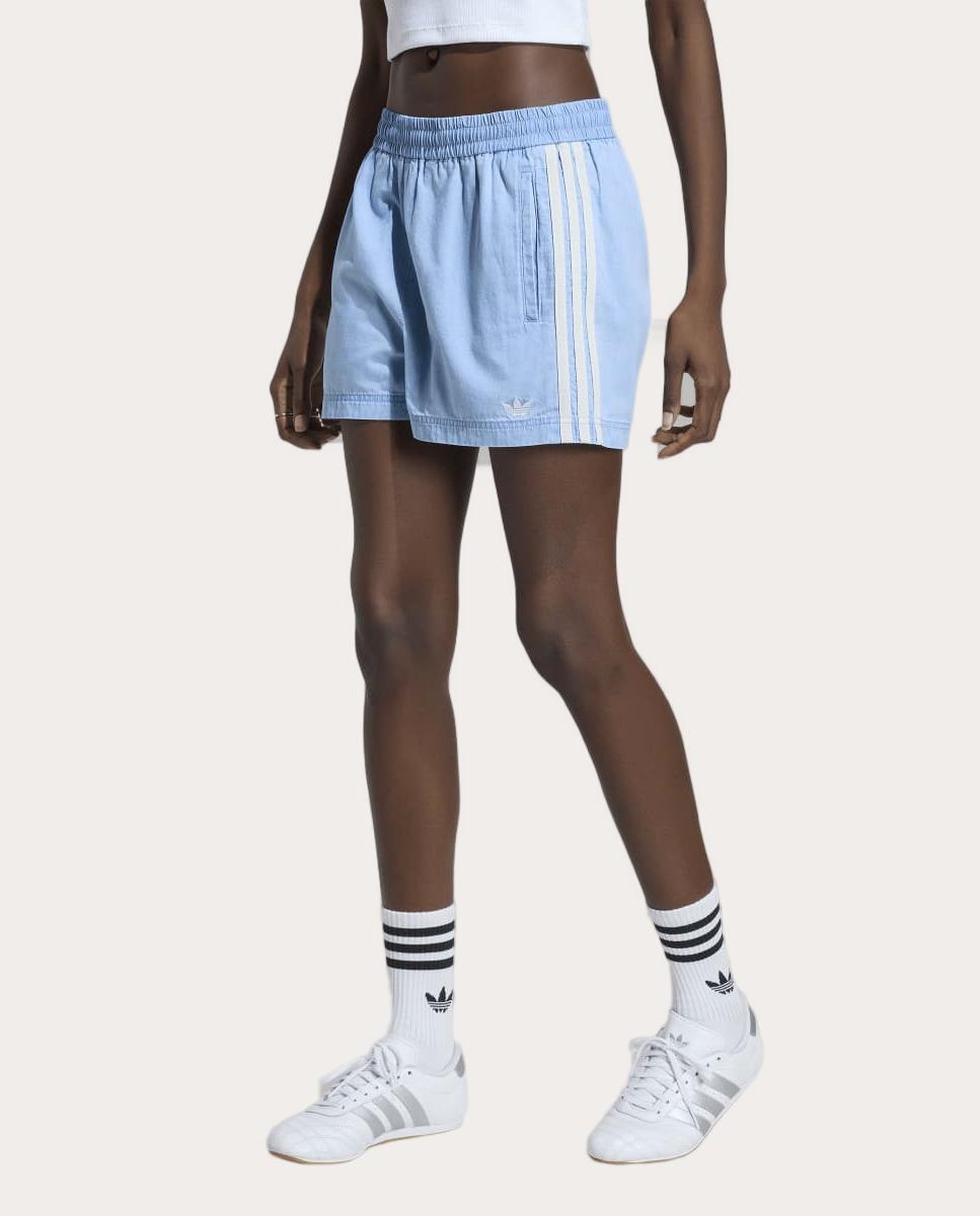 Calções de Ganga de Mulher Denim Shorts Originals Multicolor-1