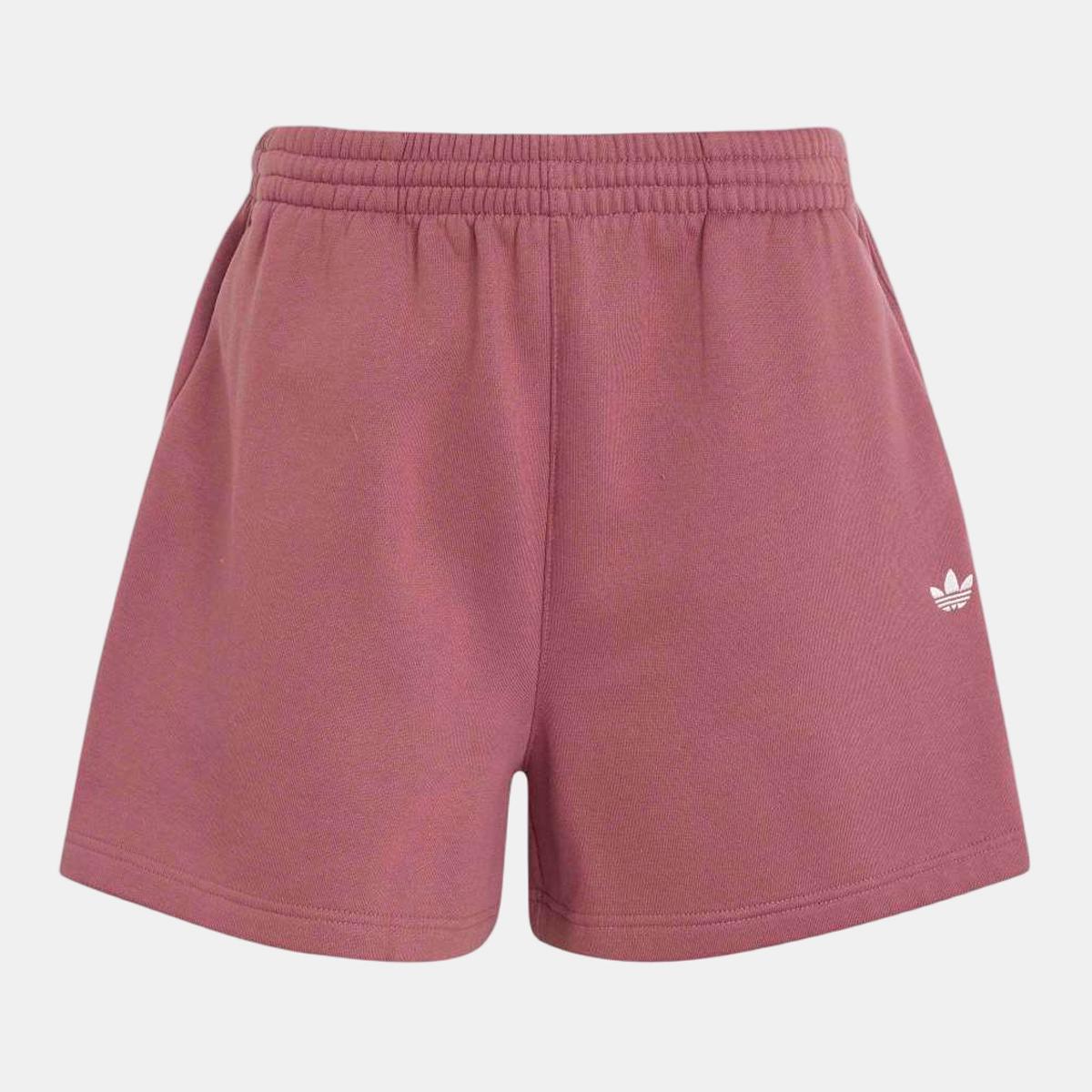 Calções de Mulher Trefoil Essentials Bordeaux-6