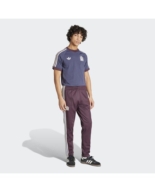 Calças de Homem Espanha 2024 Beckenbauer Originals Bordeaux-5