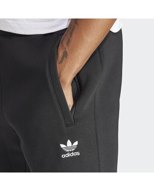 Calças de Homem Trefoil Essentials Originals Preto-3