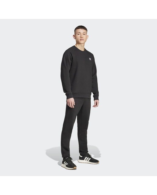 Calças de Homem Trefoil Essentials Originals Preto-5