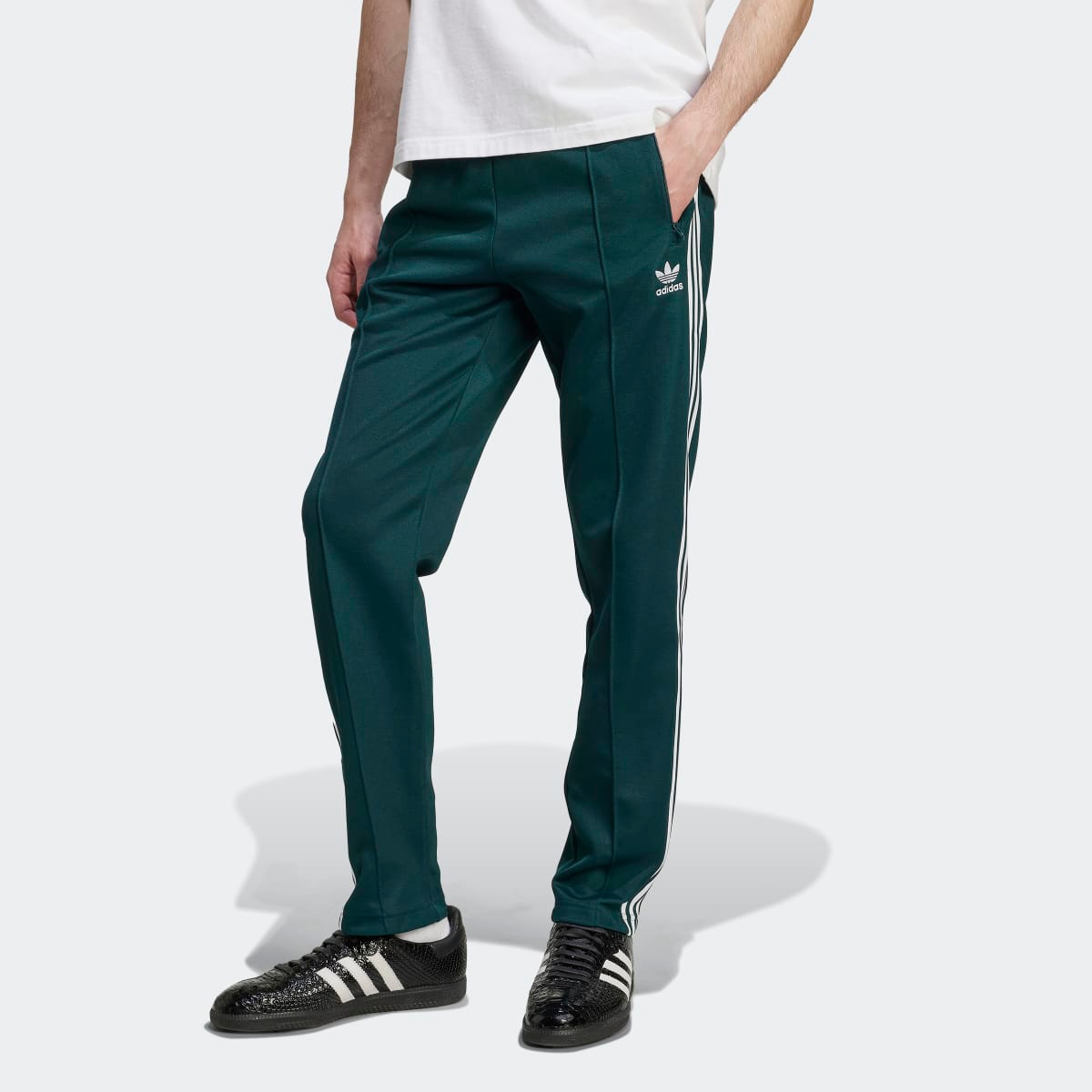 Calças de Homem Adicolor Classics Beckenbauer Originals Verde-1