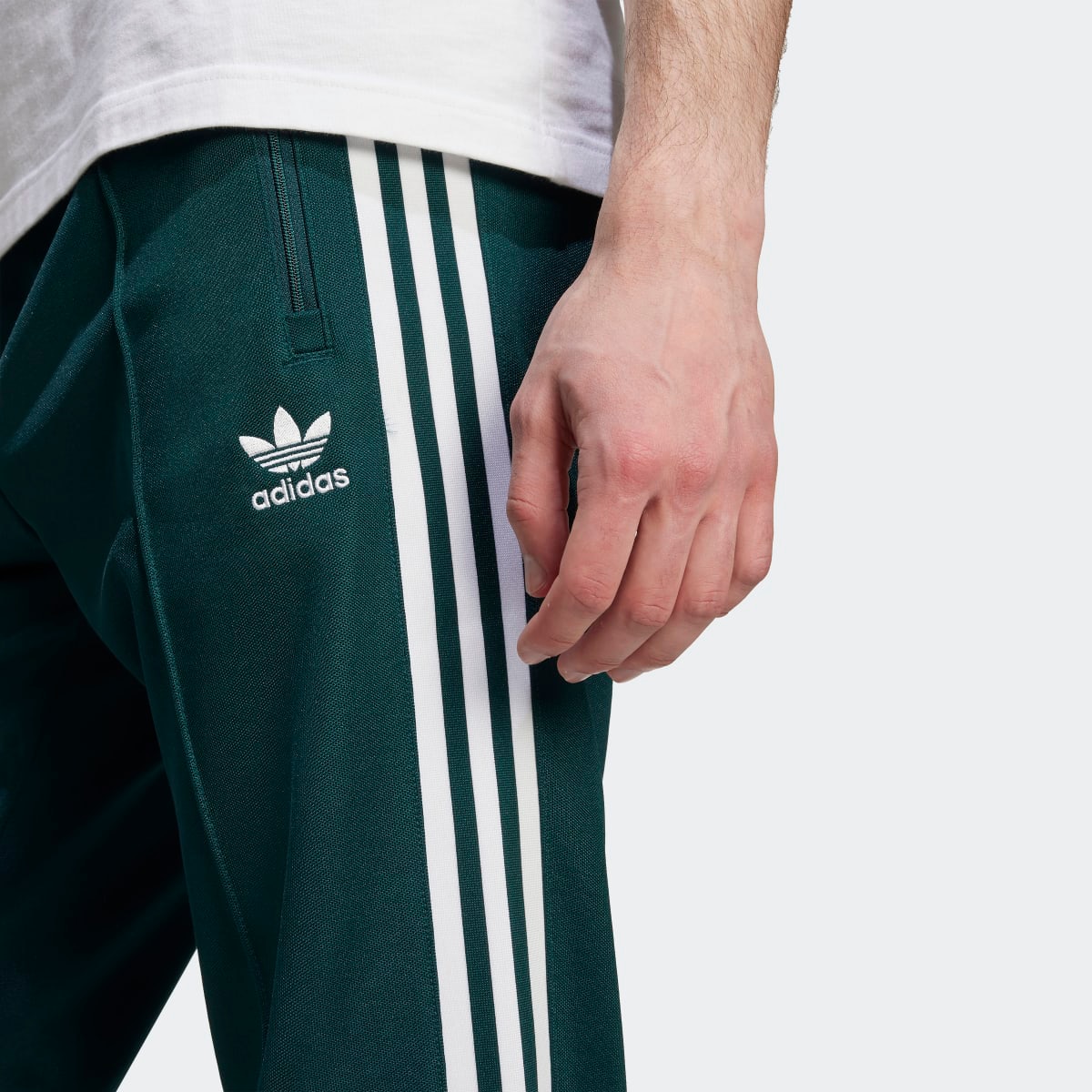 Calças de Homem Adicolor Classics Beckenbauer Originals Verde-3