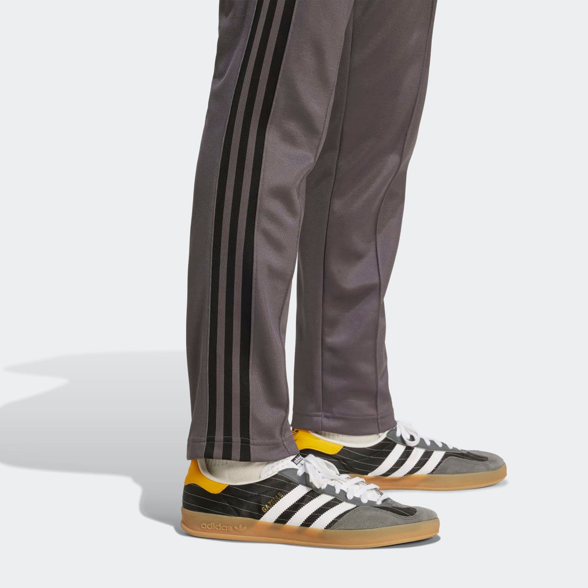 Calças de Homem Adicolor Classics Beckenbauer Originals Cinzento-4