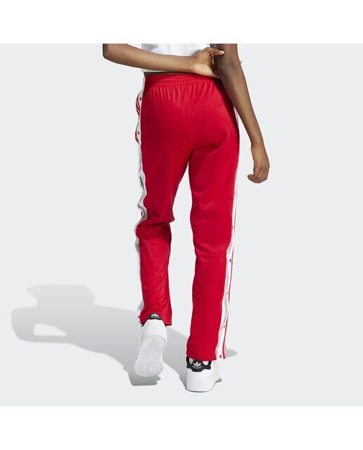 Calças de mulher Adibreak adidas Originals Vermelho / Branco-2