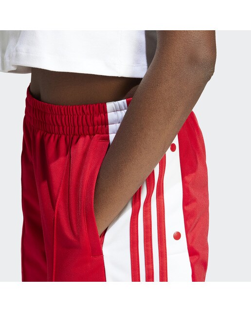 Calças de mulher Adibreak adidas Originals Vermelho / Branco-4