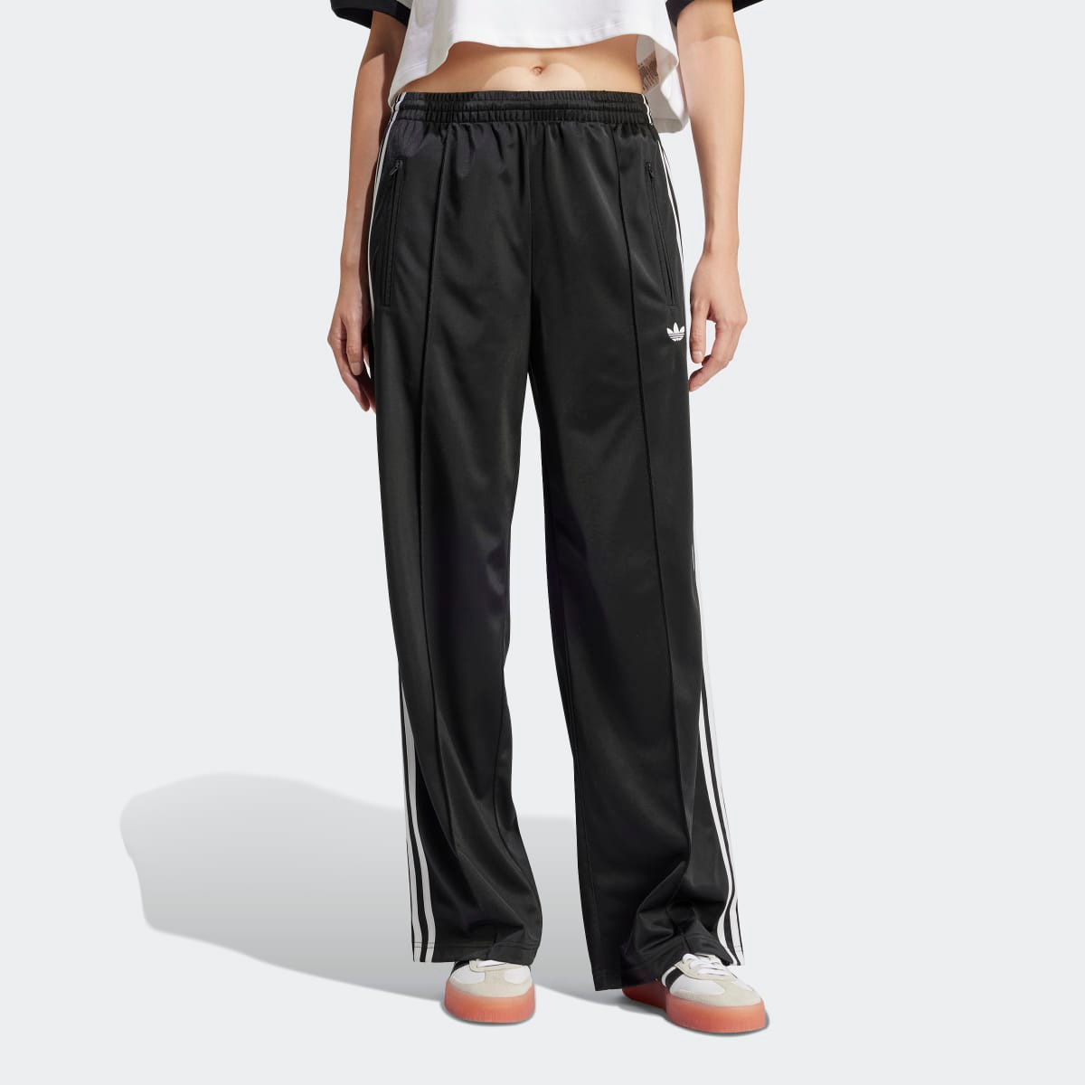 Calças de Mulher Adicolor Classic Firebird Loose Originals Preto-1