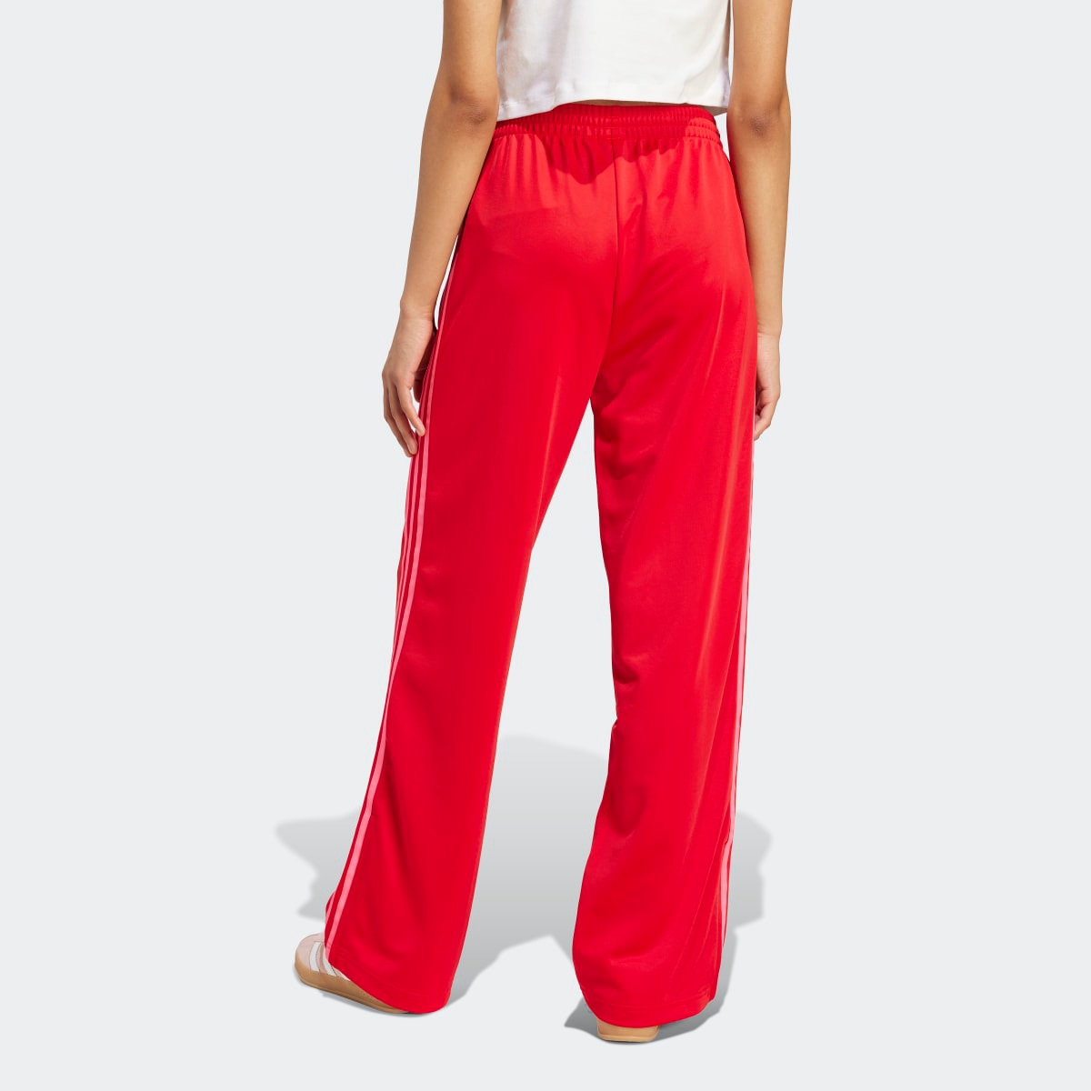 Calças de Mulher Adicolor Classic Firebird Loose Originals Vermelho-2