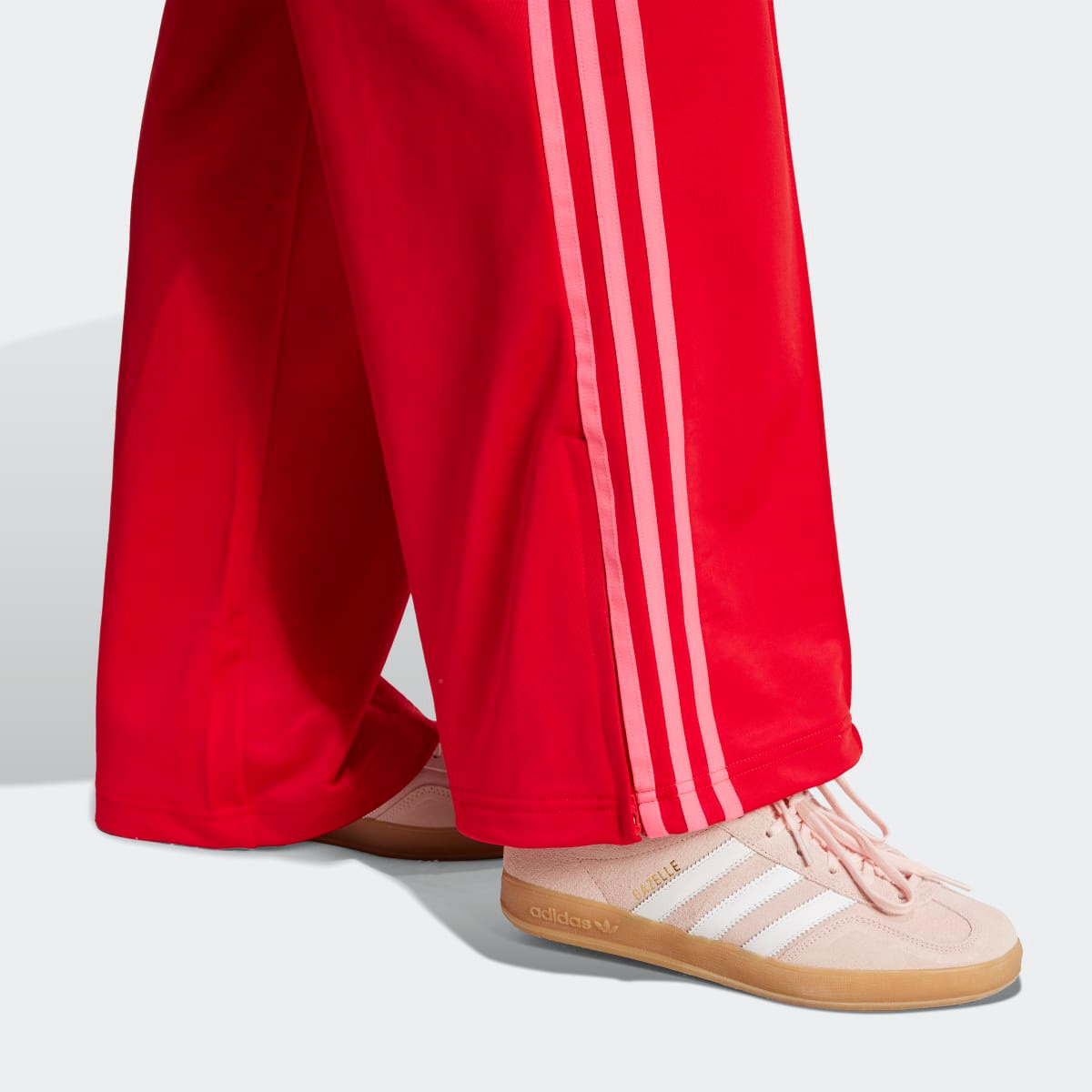 Calças de Mulher Adicolor Classic Firebird Loose Originals Vermelho-3