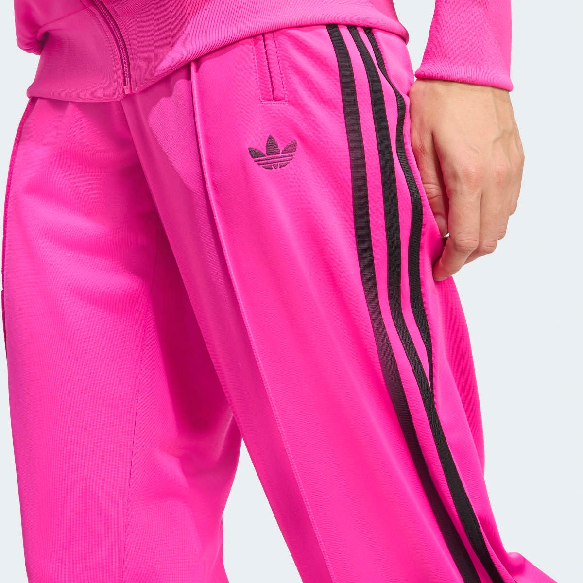 Calças de Mulher Adicolor Classic Firebird Loose Originals Rosa-3