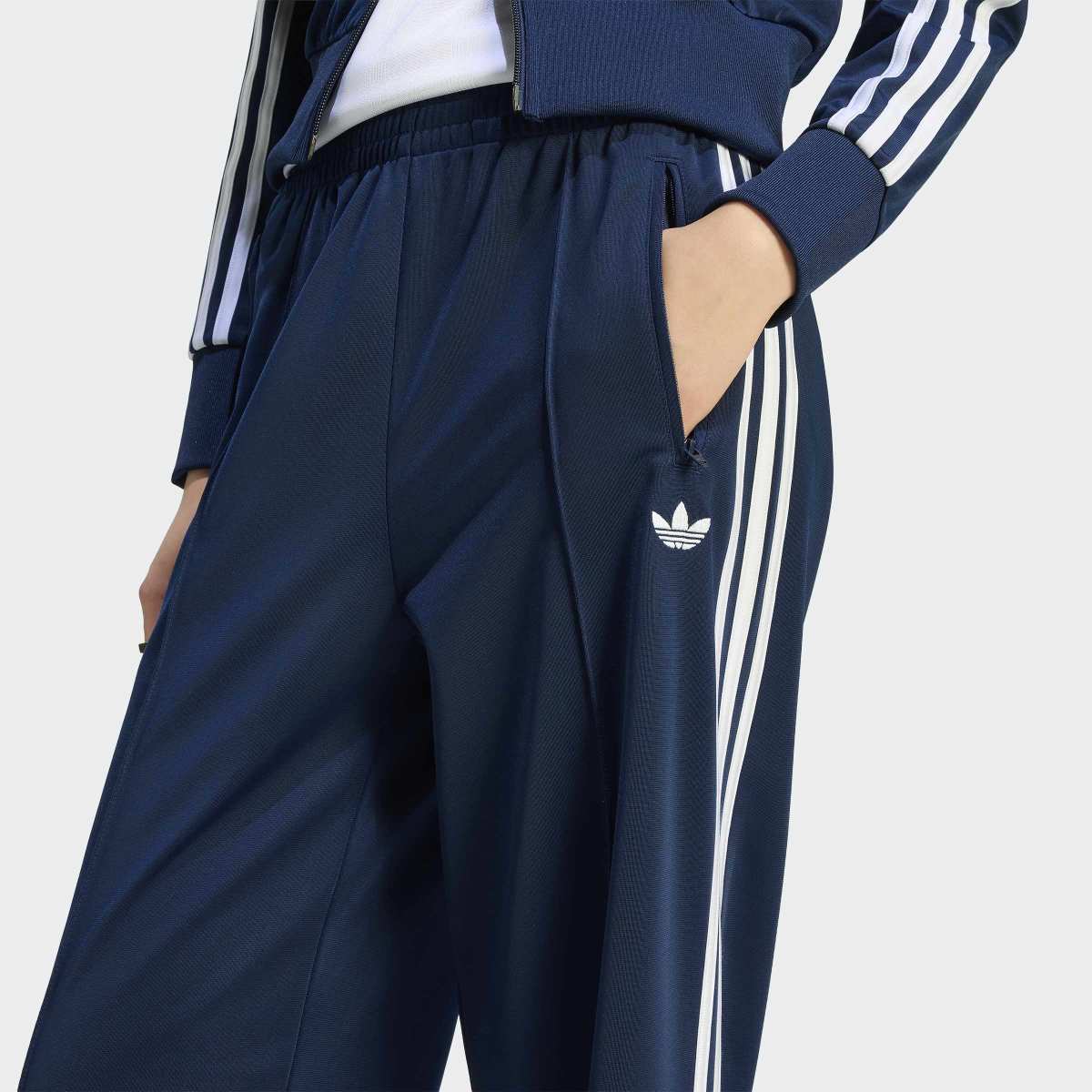 Imagen 4 de Pantalones Casual de Mujer FB LOOSE TP Adidas - Azul Azul