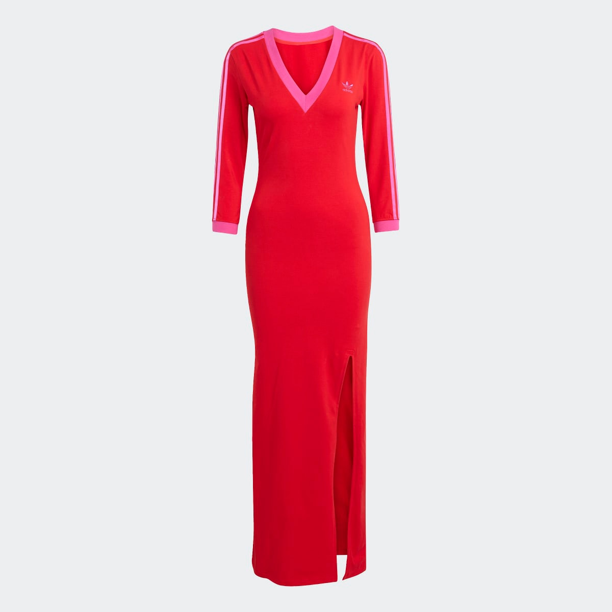 Vestido de Mulher Maxi Adicolor Classics 3 Faixas Originals Vermelho-6