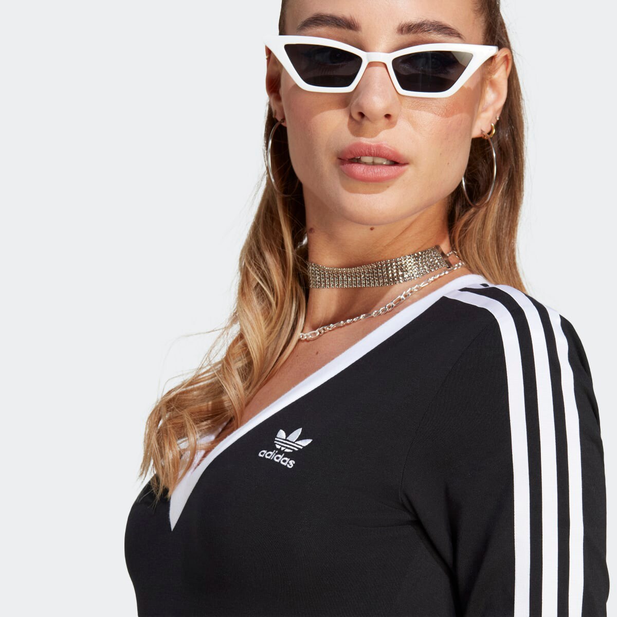 Vestido de mujer Maxi Adicolor Classics bandas adidas Originals