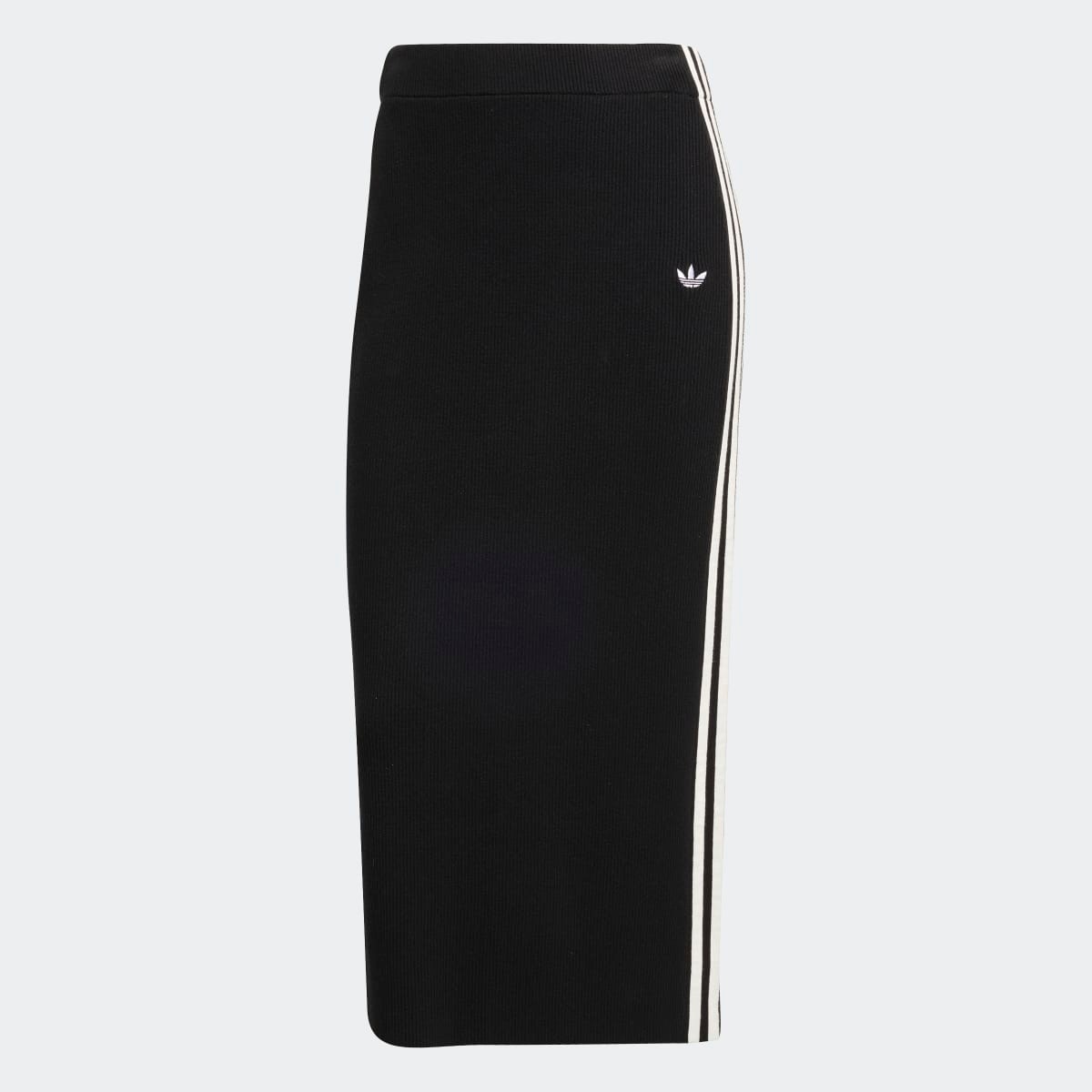 Saia de Mulher Adicolor Knit 3 Faixas Originals Preto-6