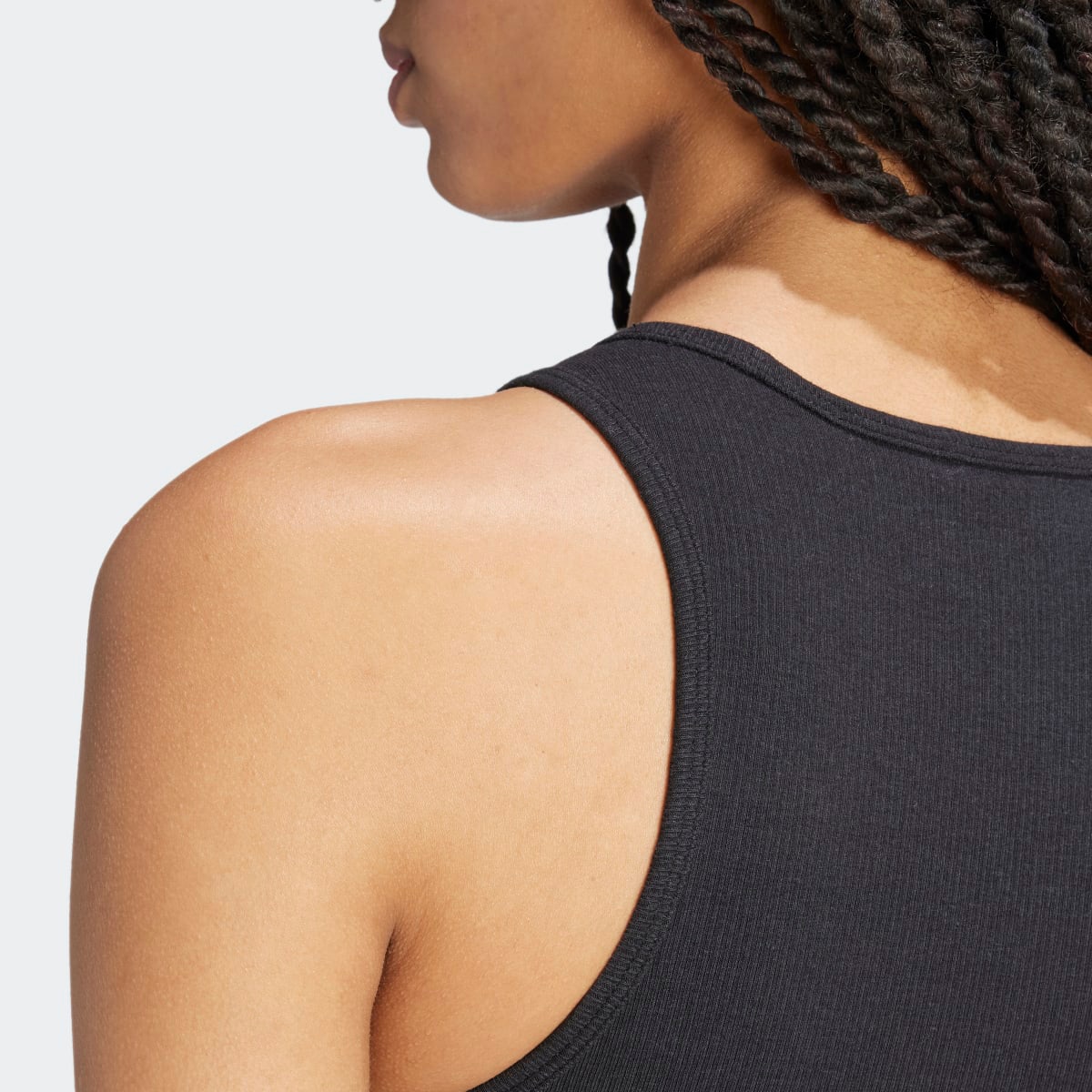 Vestido de Mulher Essentials Rib Originals Preto-5