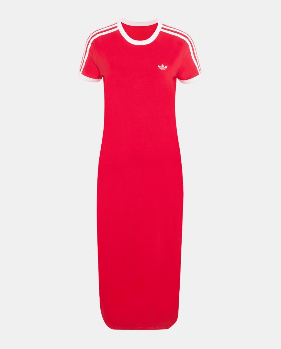 Vestido de Mulher Adicolor Originals Vermelho-6