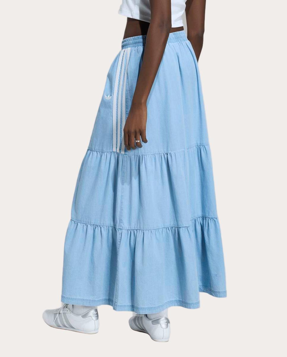 Saia Casual de Mulher Originals Multicolor-2