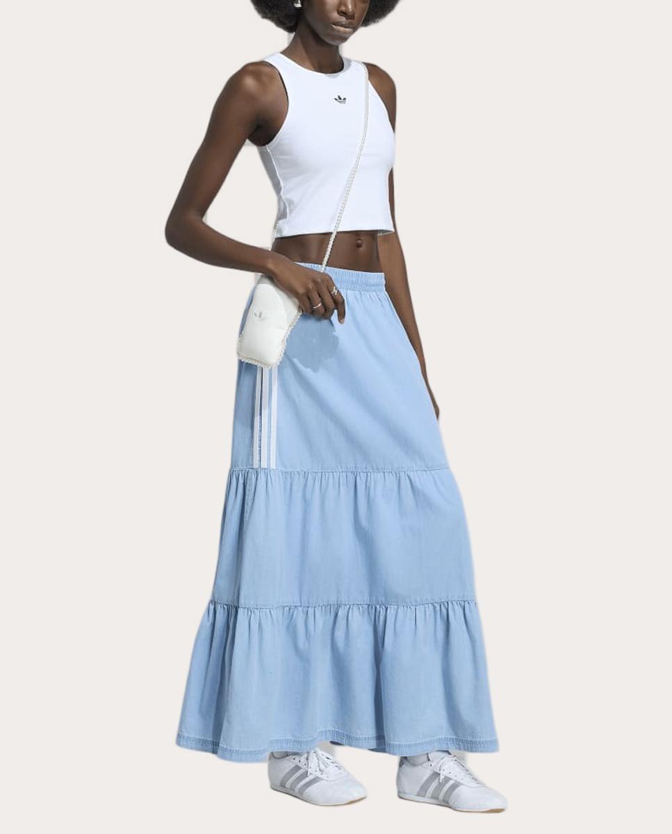 Saia Casual de Mulher Originals Multicolor-3