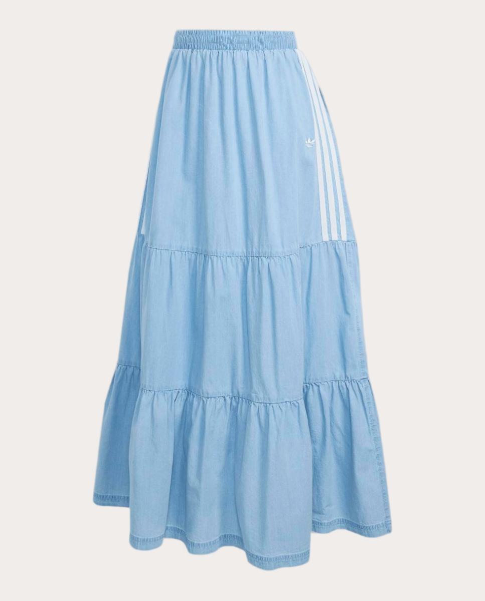 Saia Casual de Mulher Originals Multicolor-6