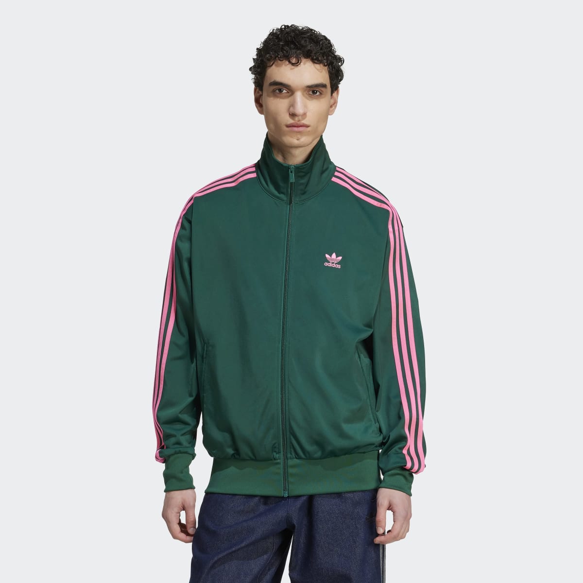 Sweatshirt de Homem Firebird Adicolor Classics Originals Verde-1