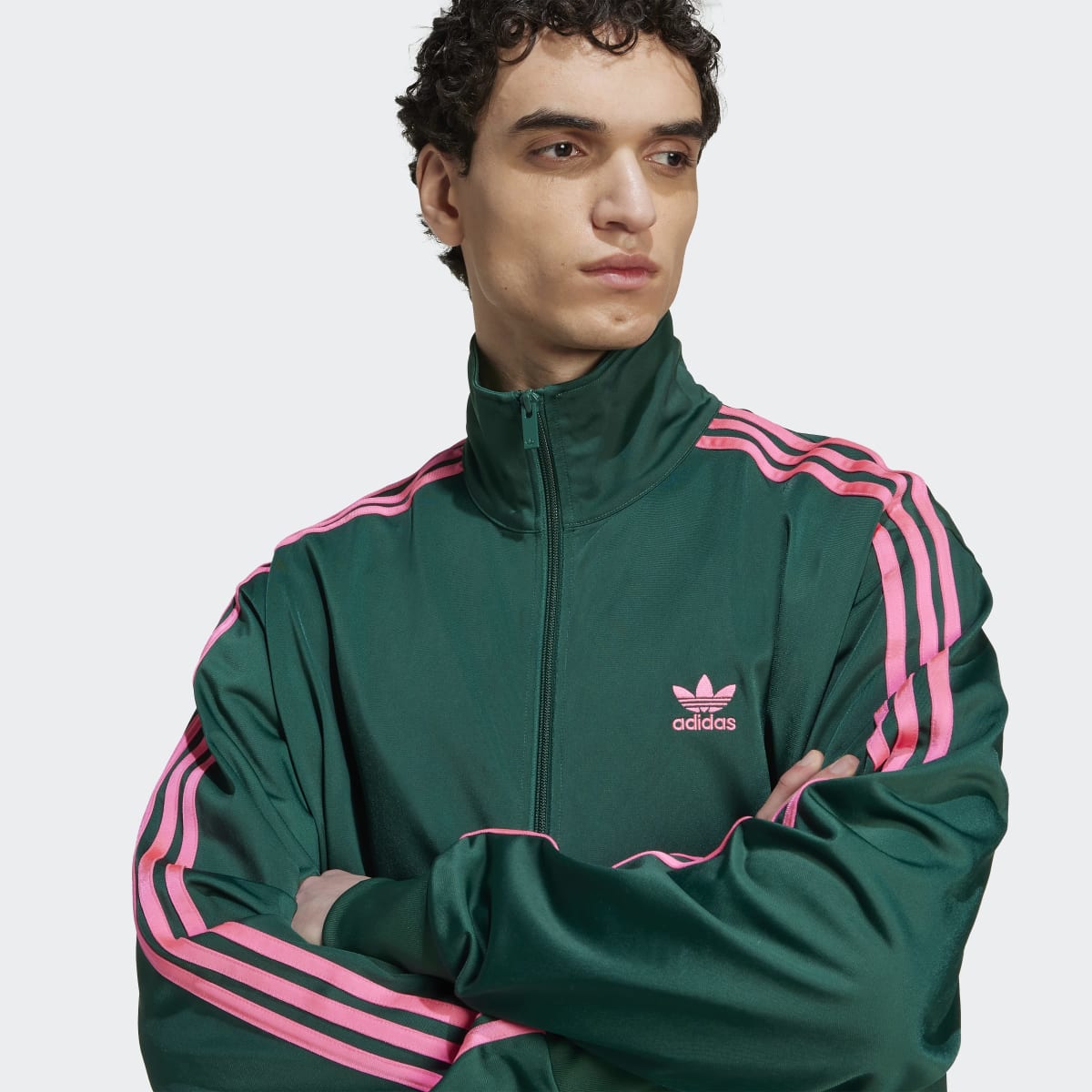 Sweatshirt de Homem Firebird Adicolor Classics Originals Verde-4