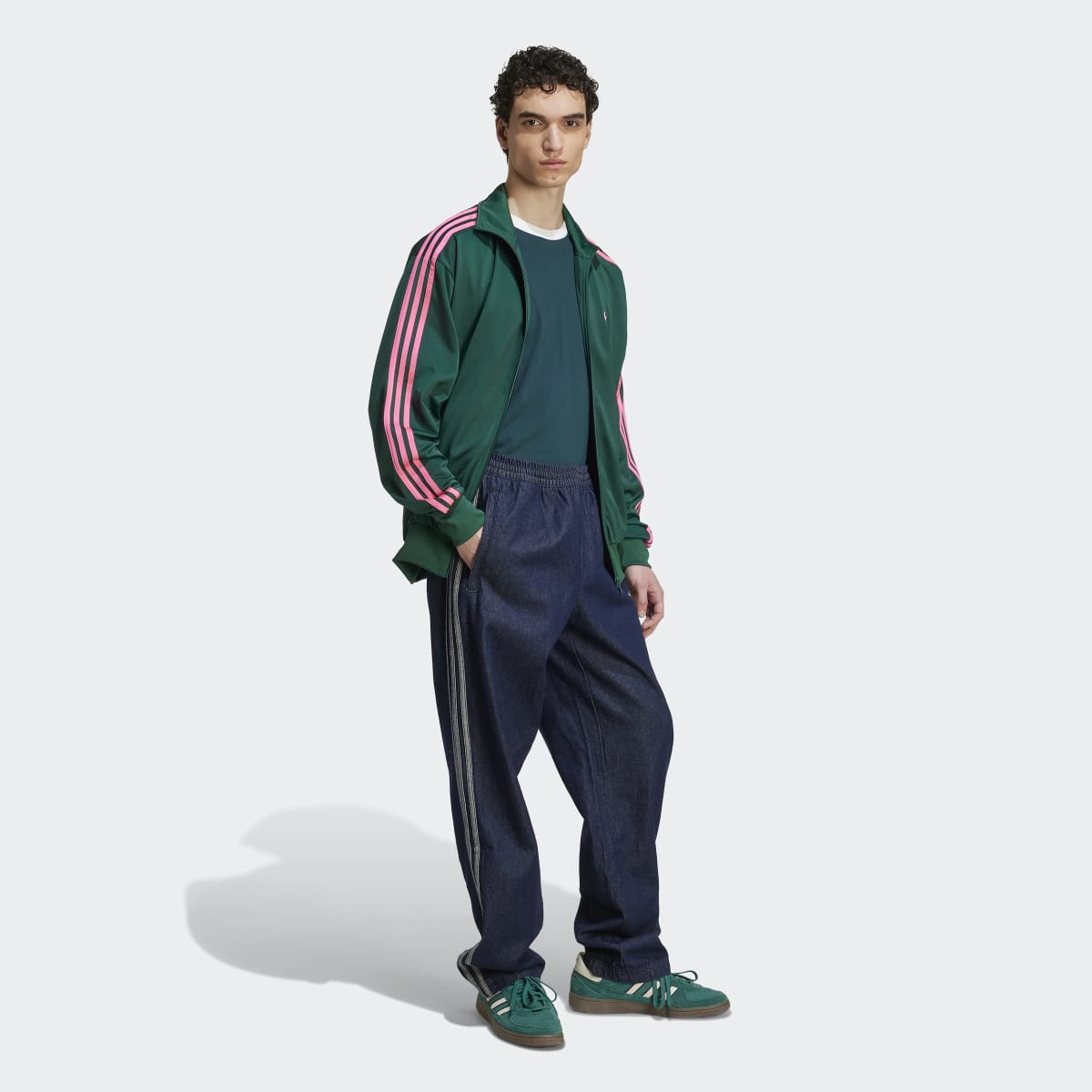 Sweatshirt de Homem Firebird Adicolor Classics Originals Verde-5