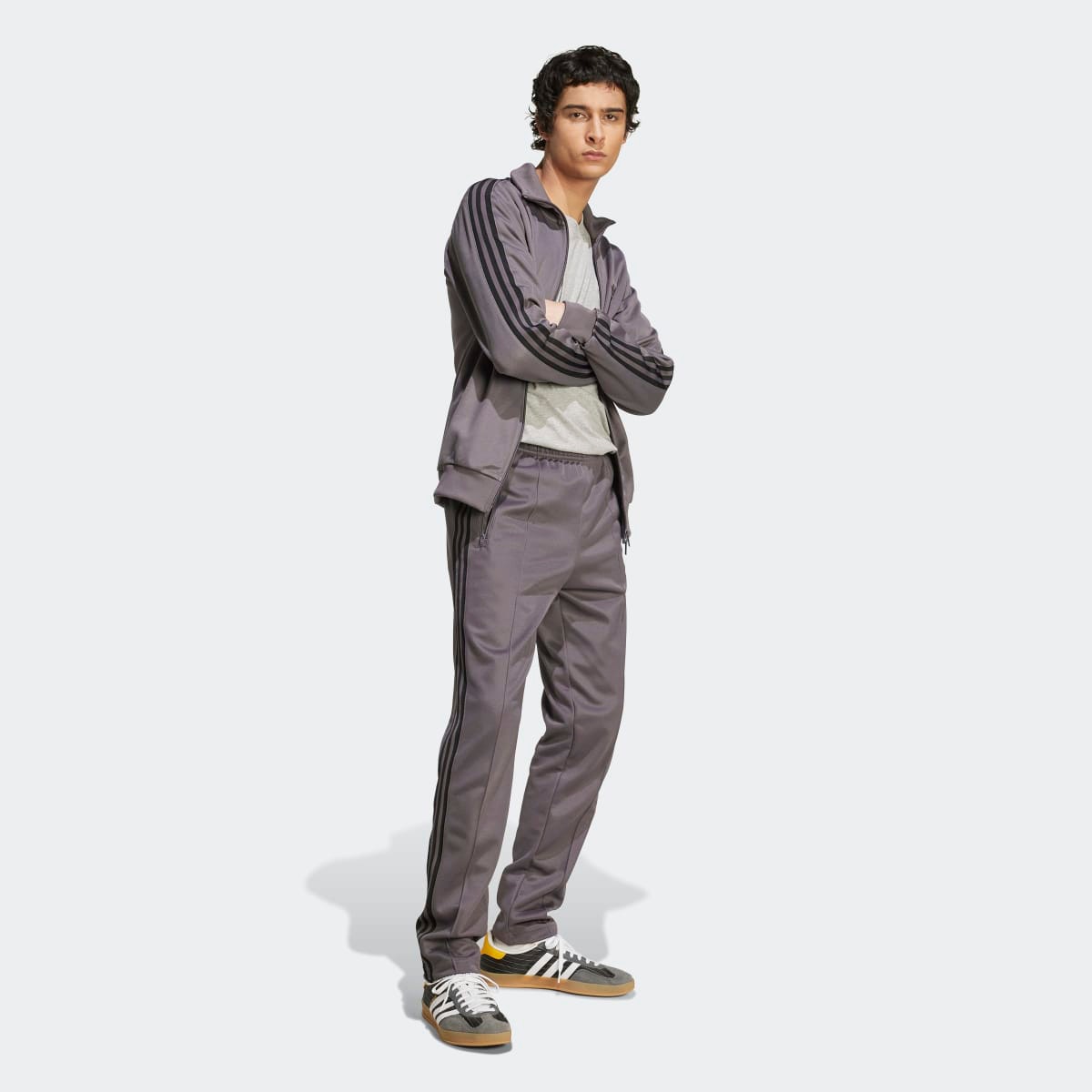 Sweatshirt de Homem Adicolor Classics Originals Cinzento-5