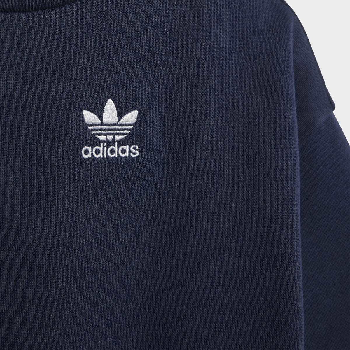 Conjunto de Bebés Trefoil Essentials adidas Originals - Azul Azul-5
