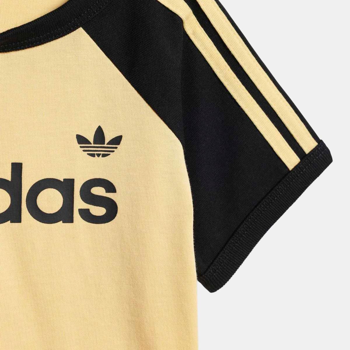 Conjunto de bebé adidas Originals Laranja-3
