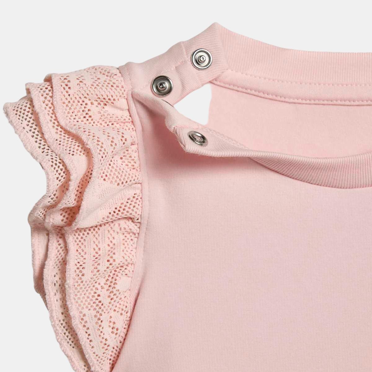 Conjunto de bebé adidas Originals Rosa-2