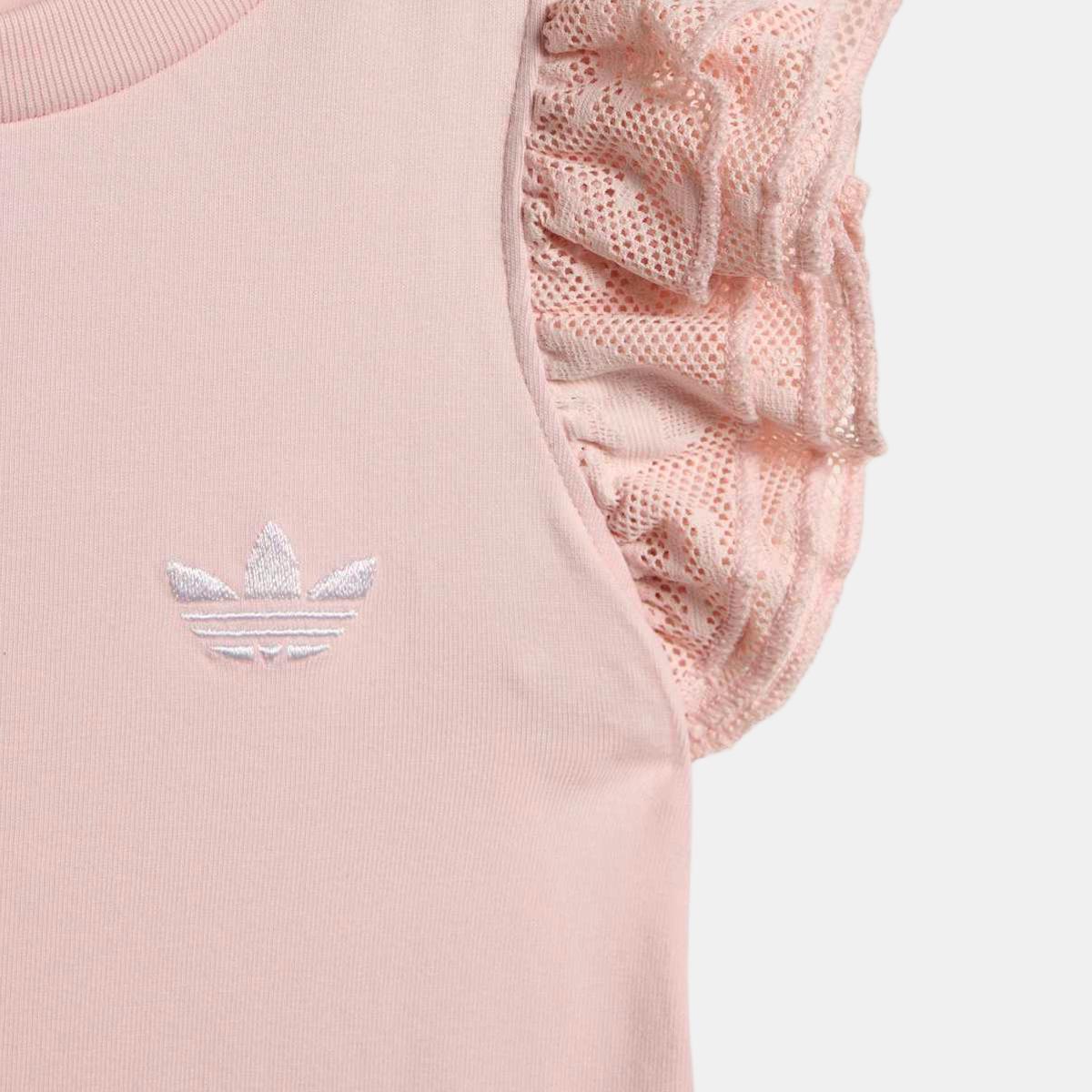 Conjunto de bebé adidas Originals Rosa-3