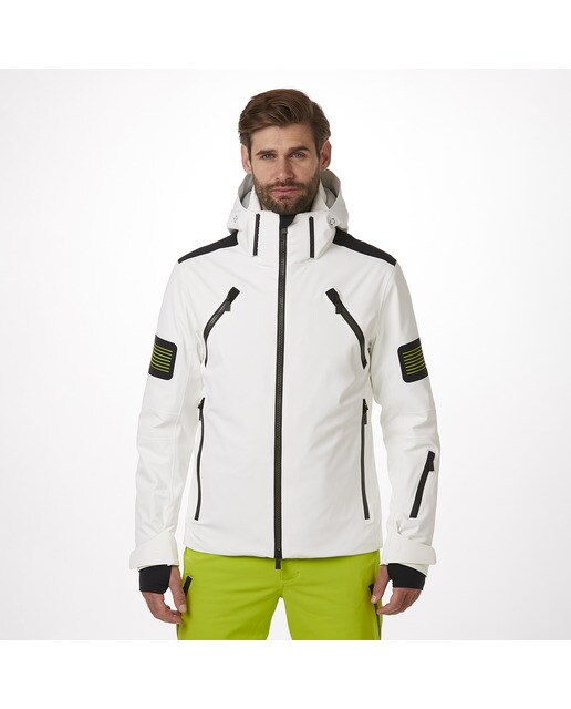 Casaco de Ski de Homem Branco-1