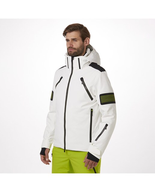 Casaco de Ski de Homem Branco-3