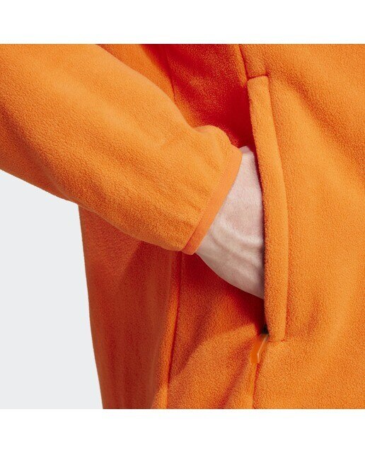 Casaco de Trekking de Homem Terrex Multi Fleece Laranja / Cinzento-4