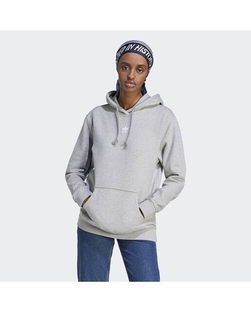 Sweatshirt de Mulher Adicolor Essentials Regular Originals Cinzento-1