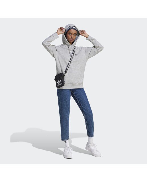 Sweatshirt de Mulher Adicolor Essentials Regular Originals Cinzento-5