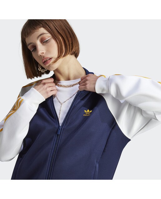 Chaqueta de mujer SST Adicolor classics adidas Originals - Azul Azul-4